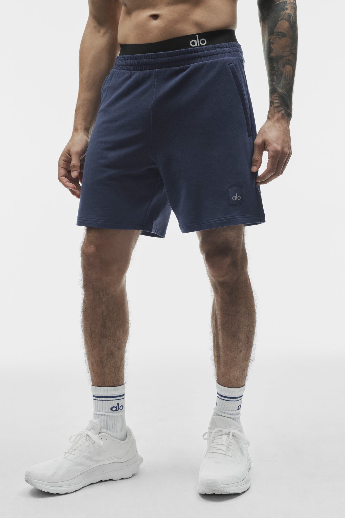 7" Double Take Short - Navy--0