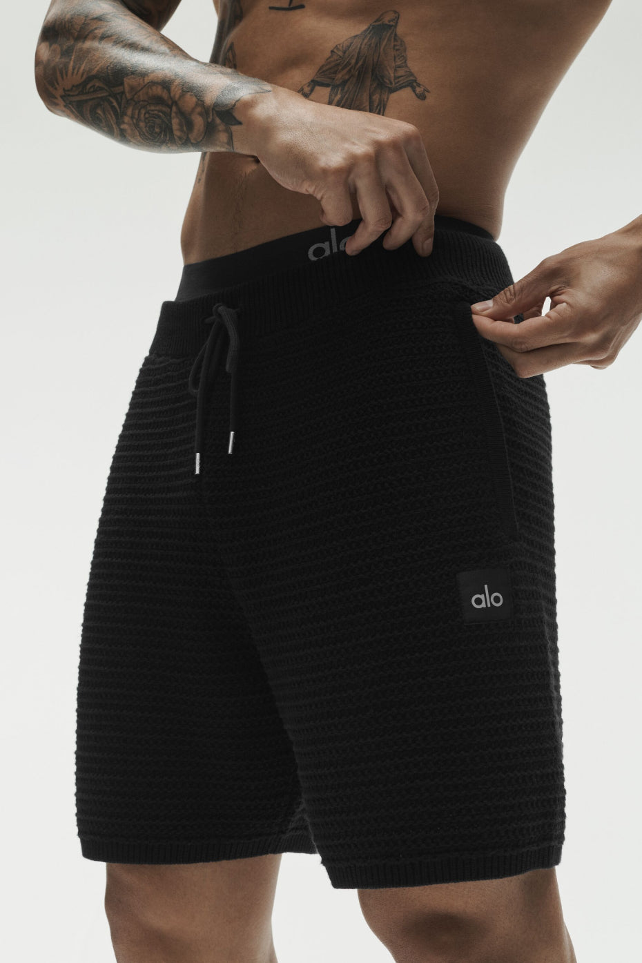 5" Shift Knit Short - Black--2