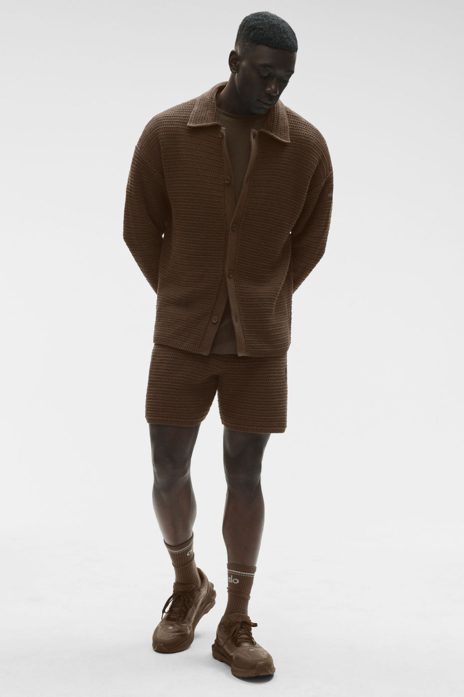 5" Shift Knit Short - Espresso--5