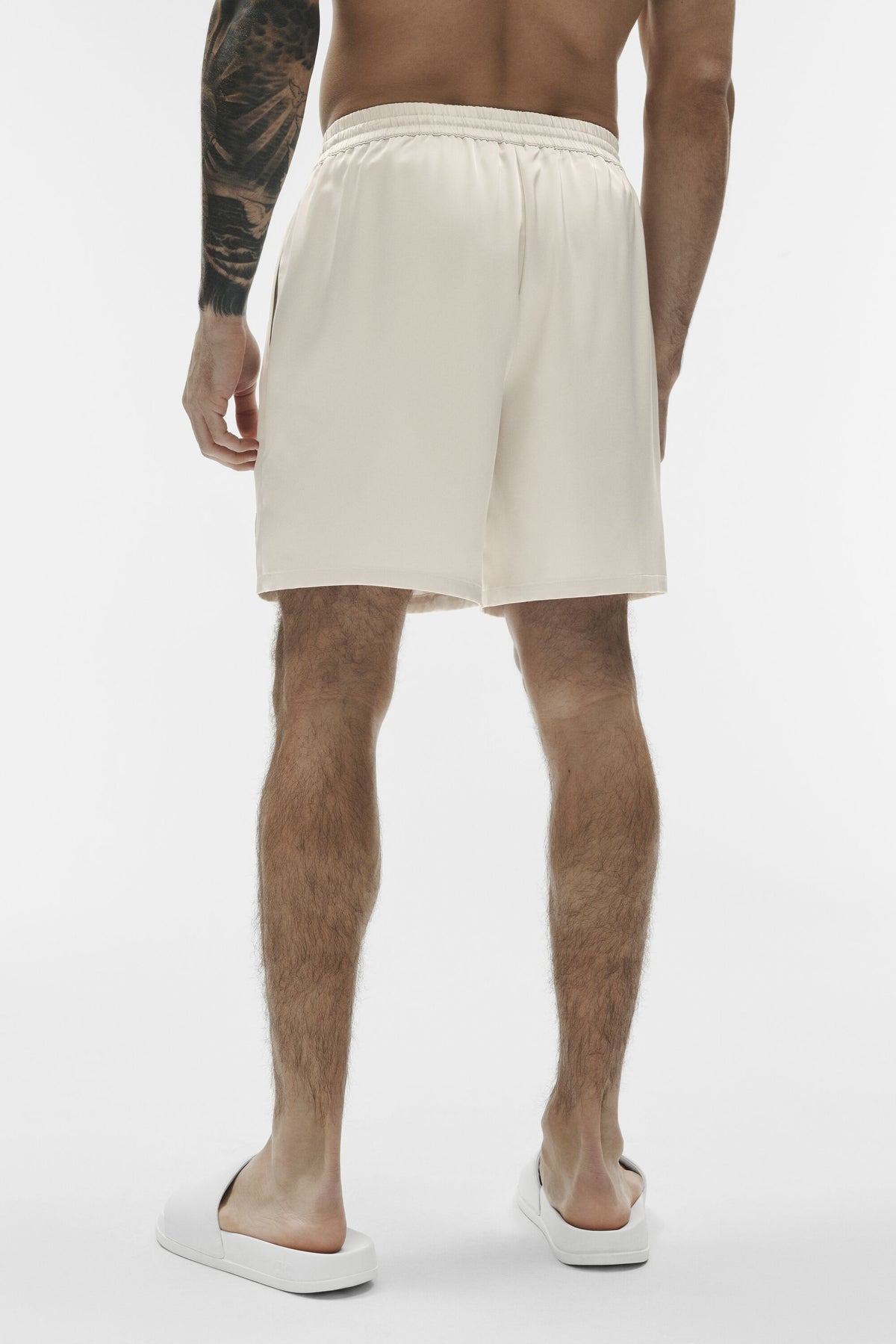 7" Satin Horizon Short - Bone--3