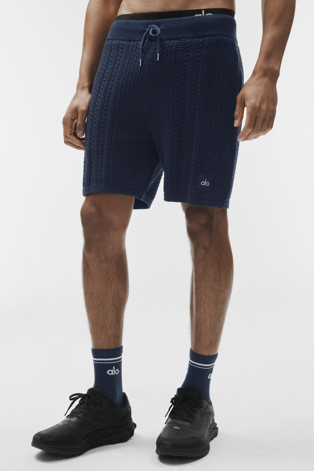 7" Coastline Knit Short - Navy--2
