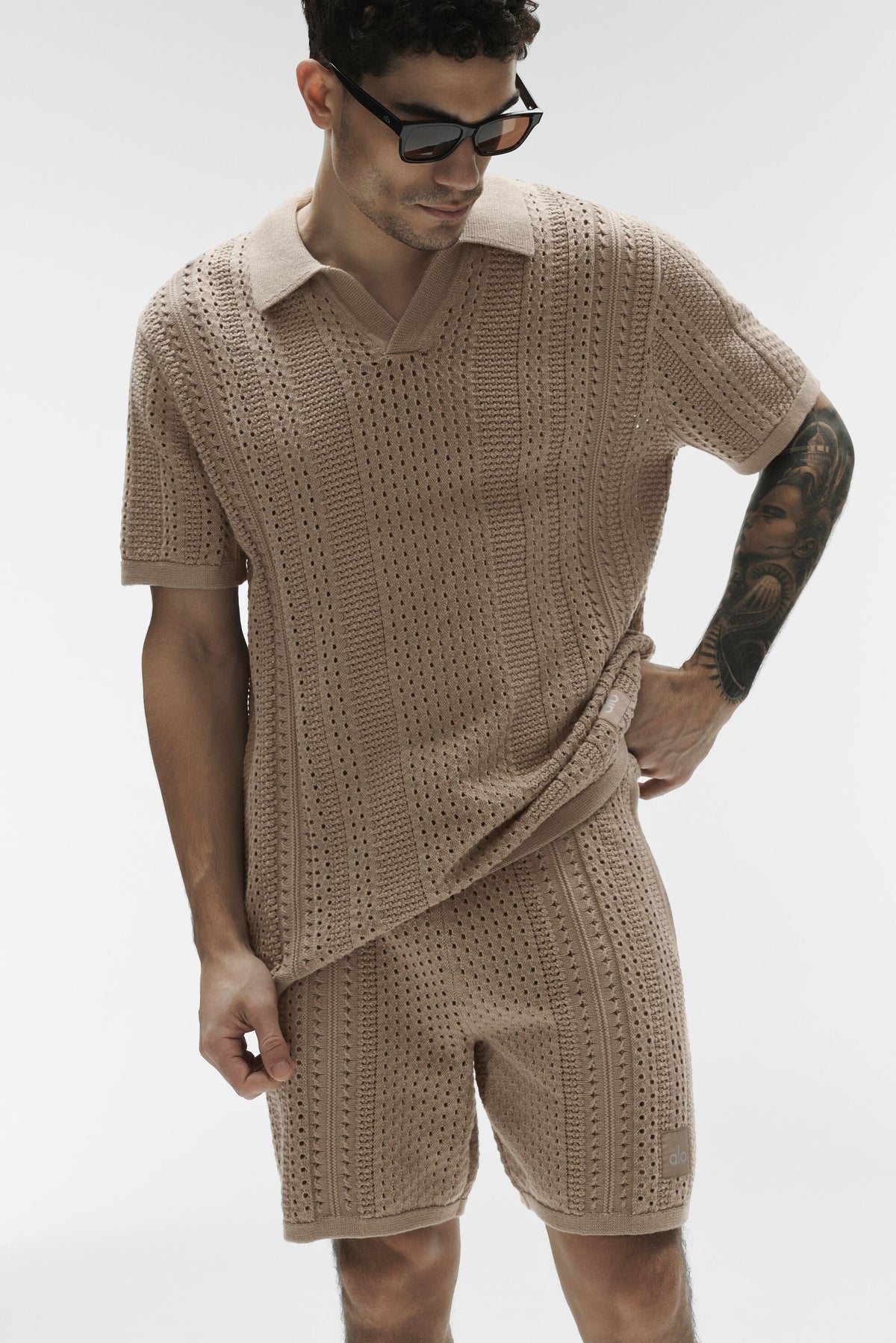 7" Coastline Knit Short - Gravel--4