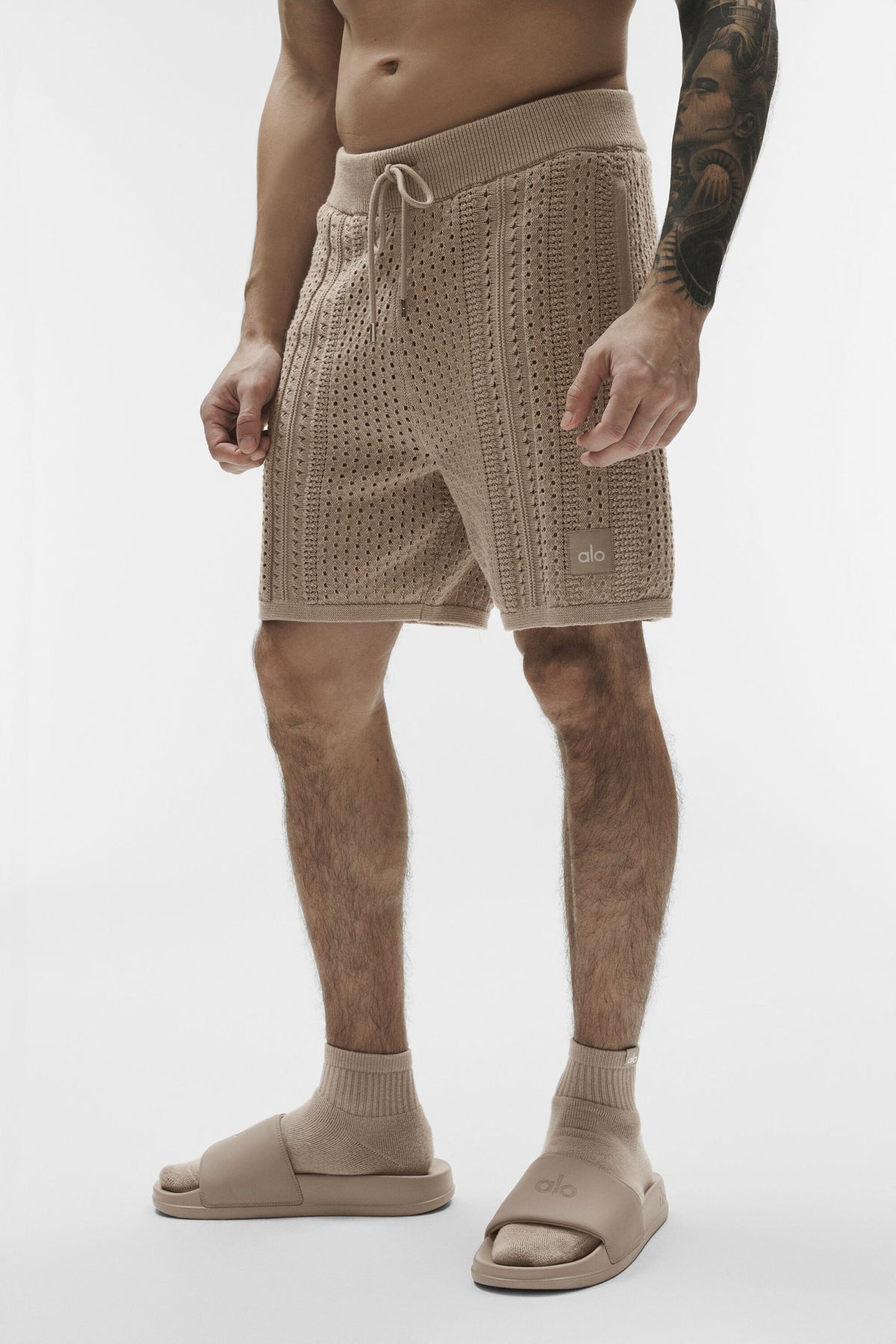 7" Coastline Knit Short - Gravel--3
