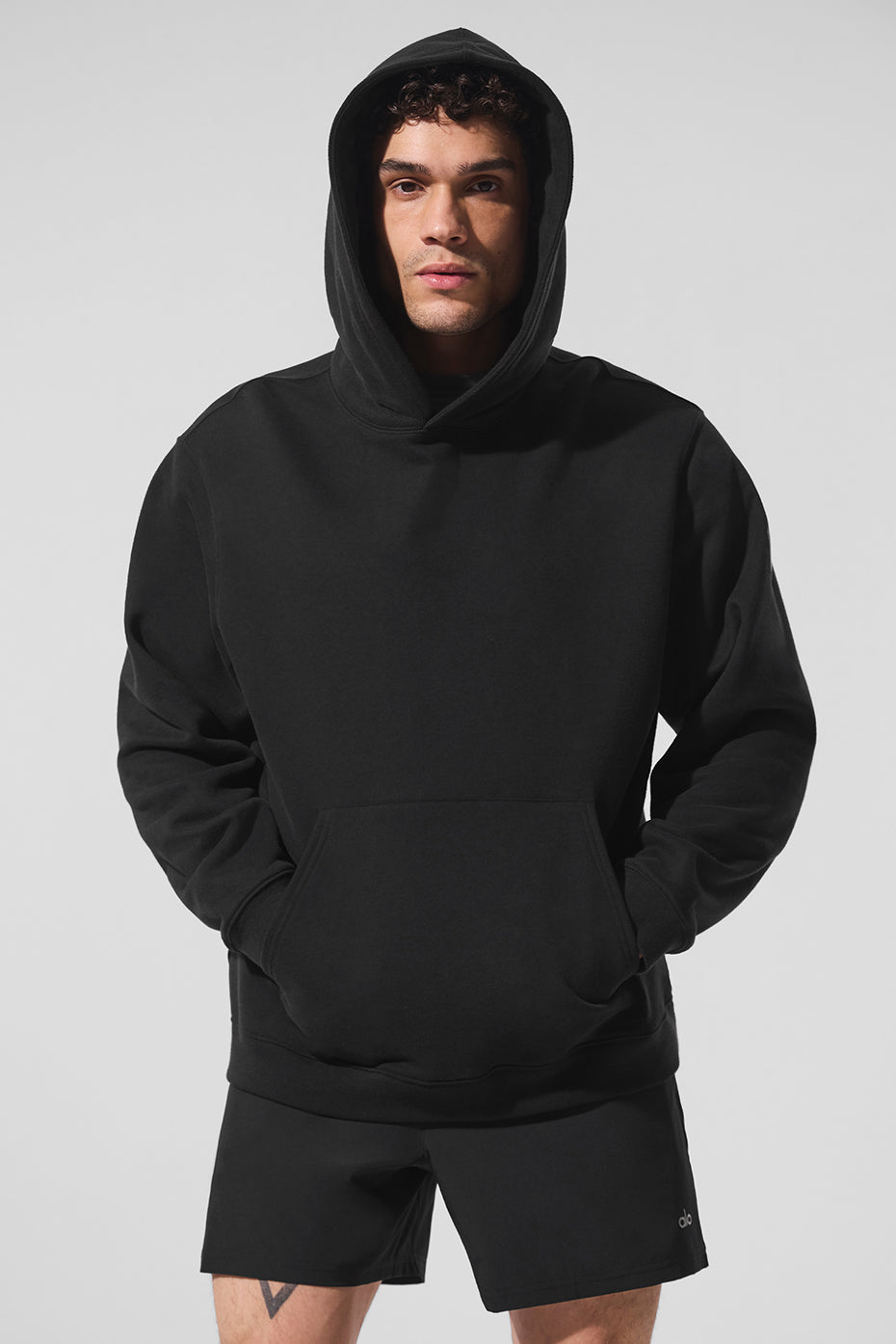 Renown Heavy Weight Hoodie - Black--1