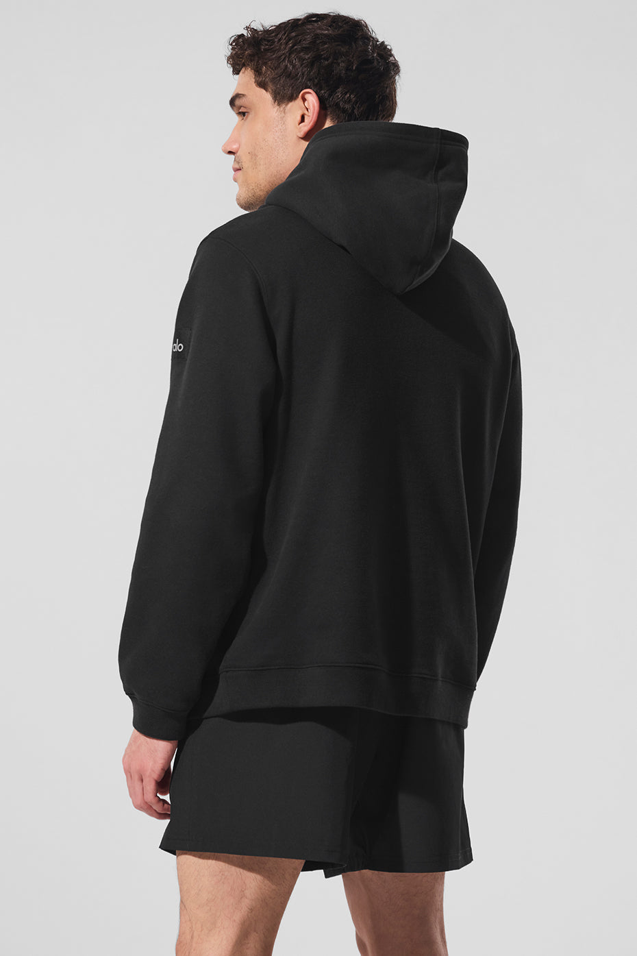 Renown Heavy Weight Hoodie - Black--2