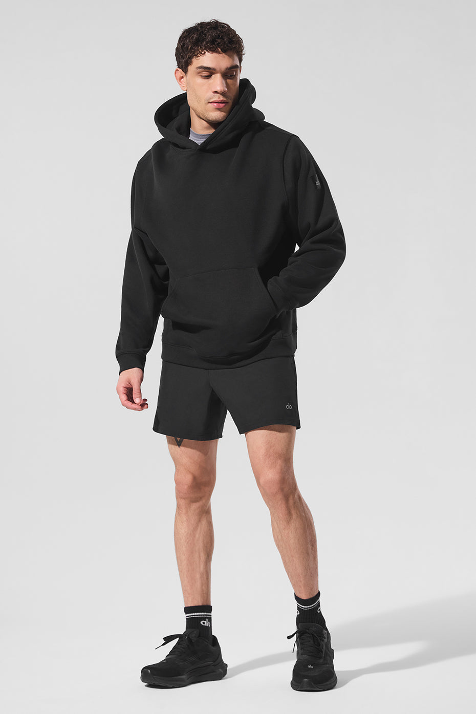 Renown Heavy Weight Hoodie - Black--4