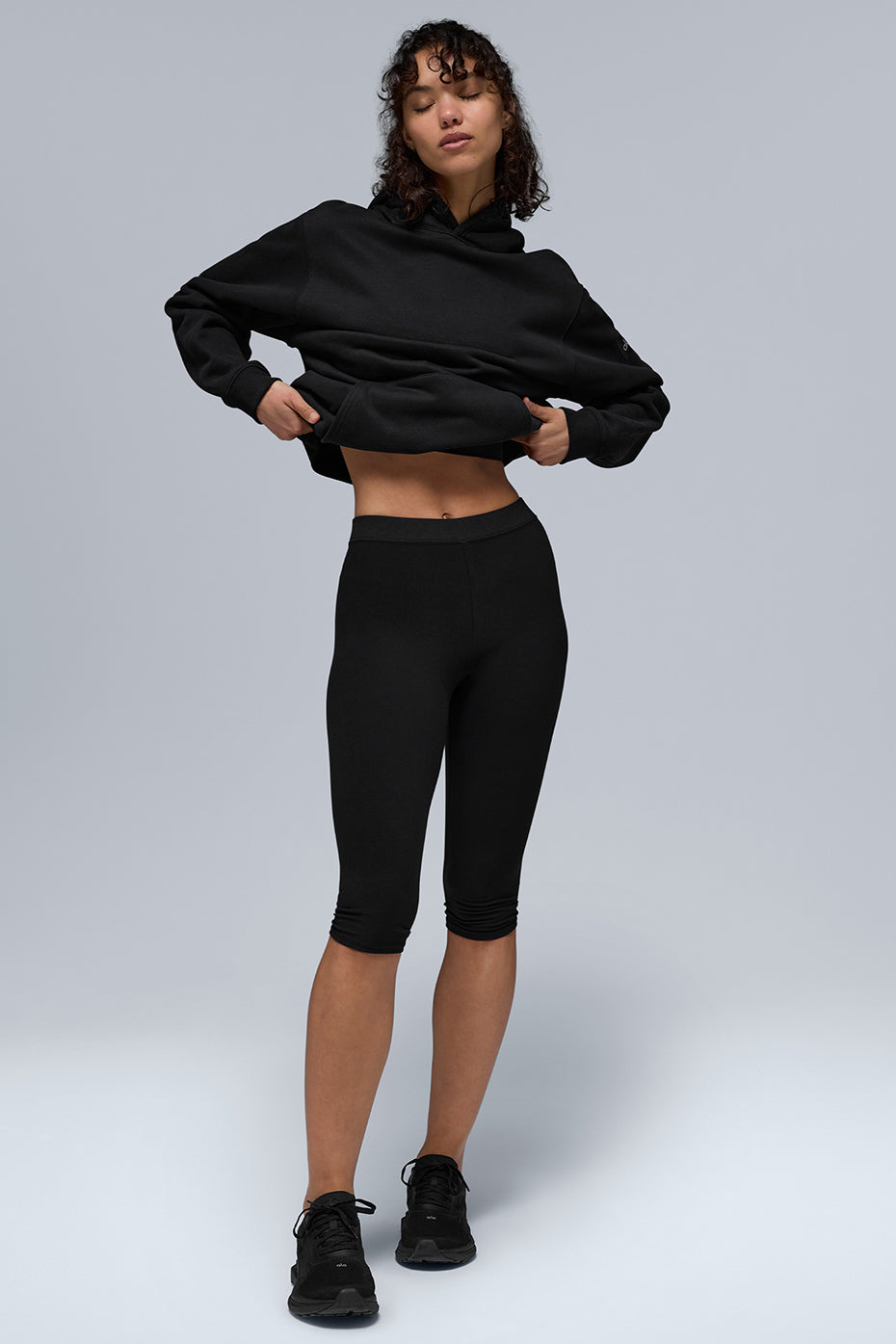Renown Heavy Weight Hoodie - Black--3