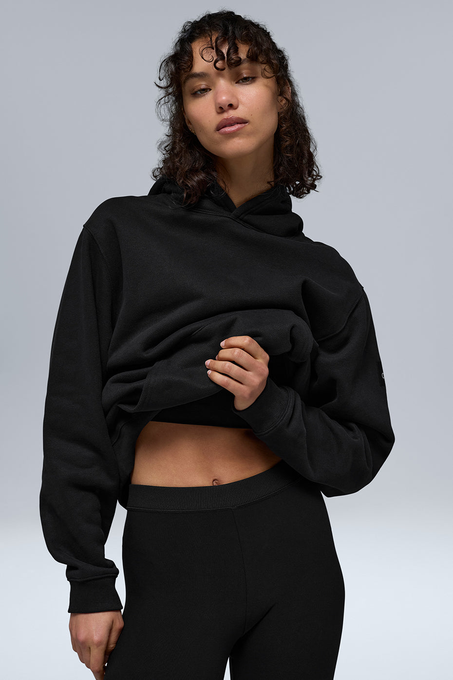 Renown Heavy Weight Hoodie - Black--4