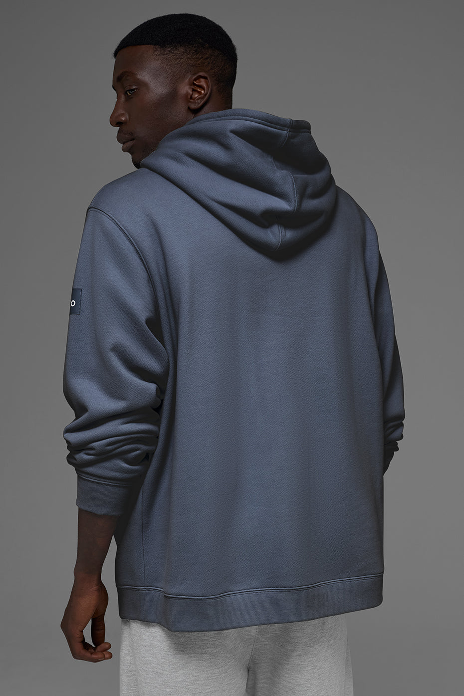 Renown Heavy Weight Hoodie - Bluestone--2