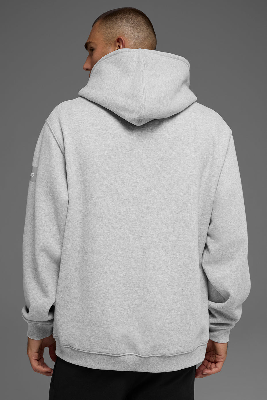 Renown Heavy Weight Hoodie - Athletic Heather Grey--3