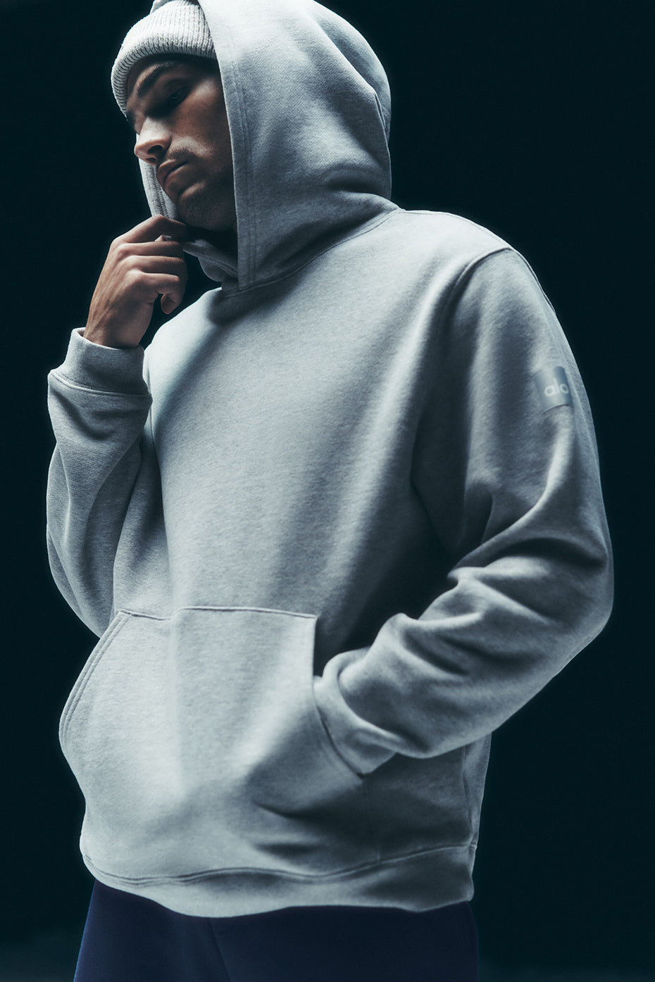 Renown Heavy Weight Hoodie - Athletic Heather Grey--0