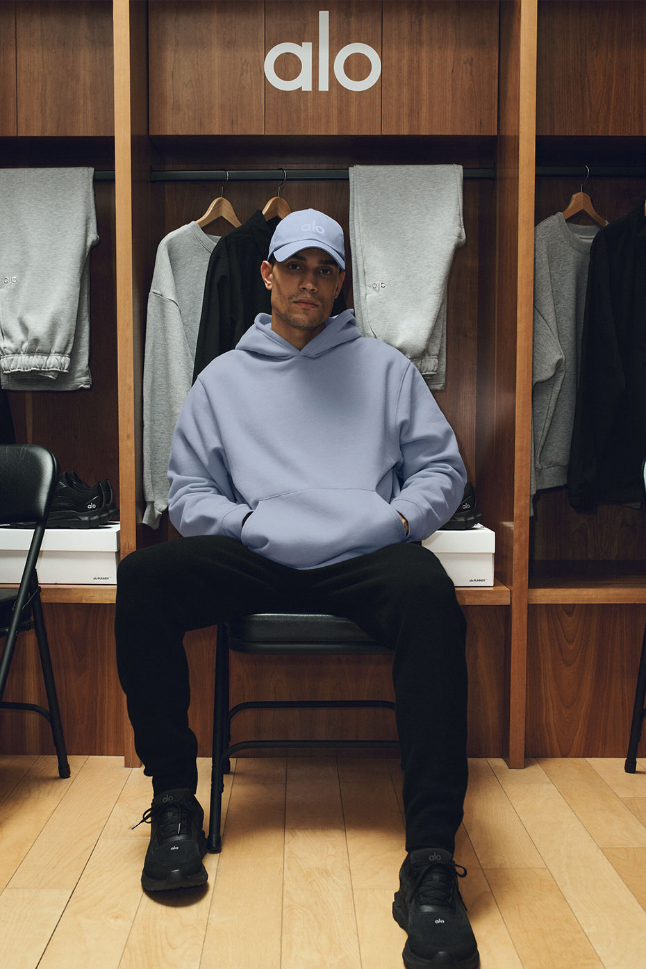 Renown Heavy Weight Hoodie - Winter Frost--0