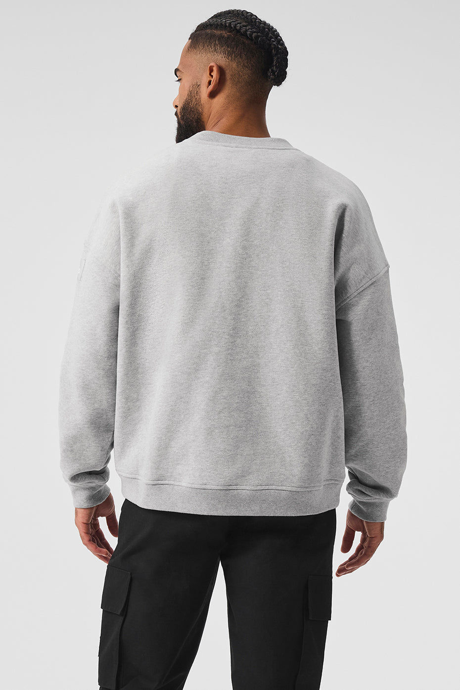 Renown Heavy Weight Crew Neck Pullover - Athletic Heather Grey--1