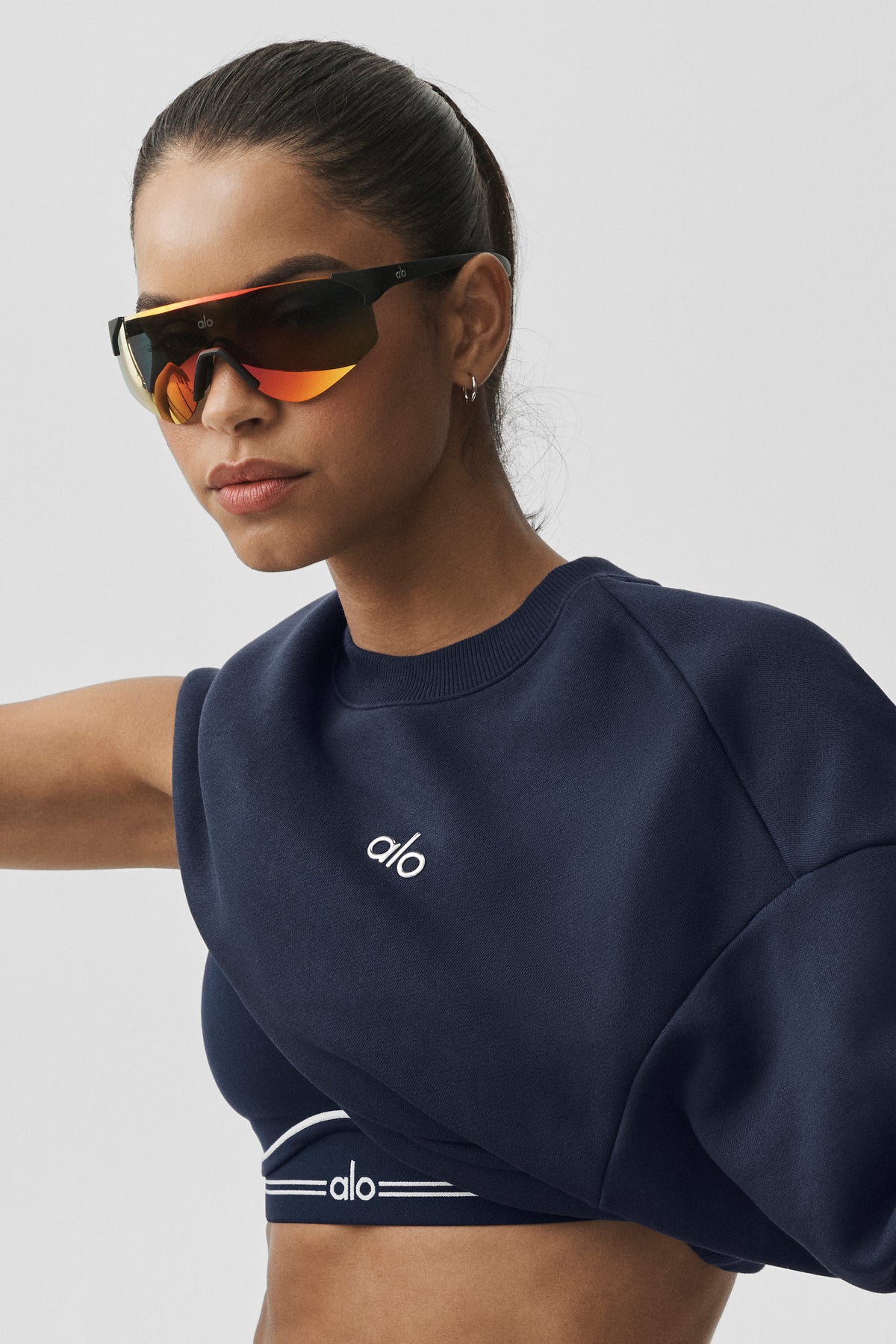 Accolade Crew Neck Pullover - Navy--3