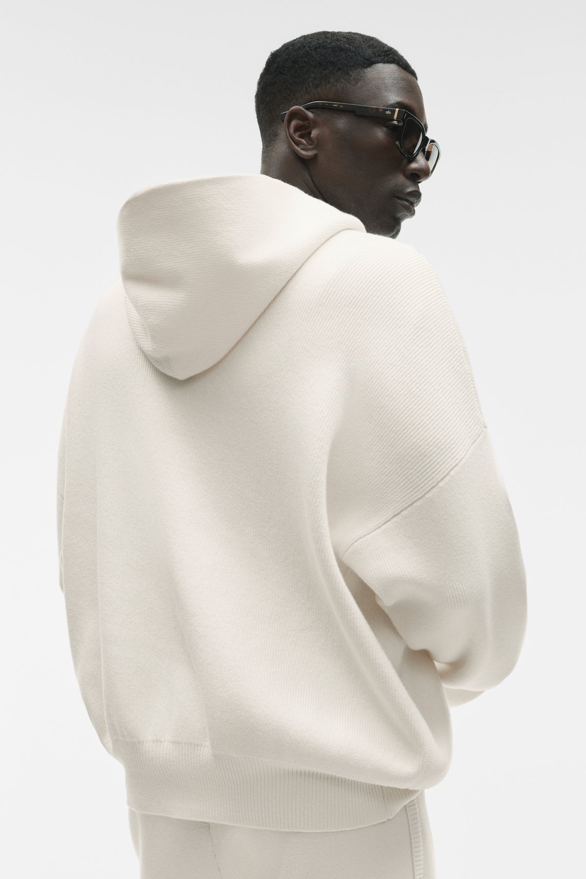 Scholar Hooded Sweater - Ivory--2