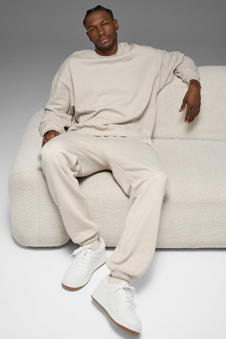 Accolade Crew Neck Pullover - Bone--3