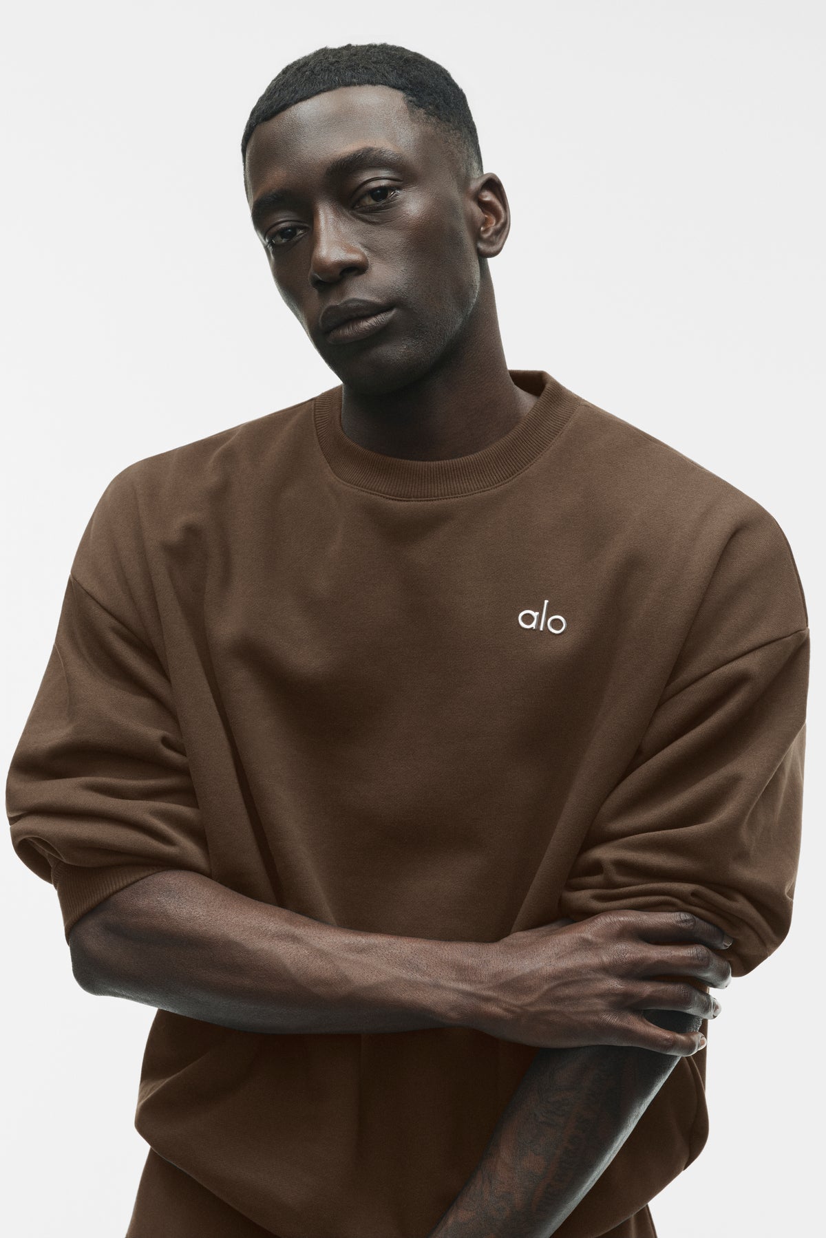Accolade Crew Neck Pullover - Espresso--3