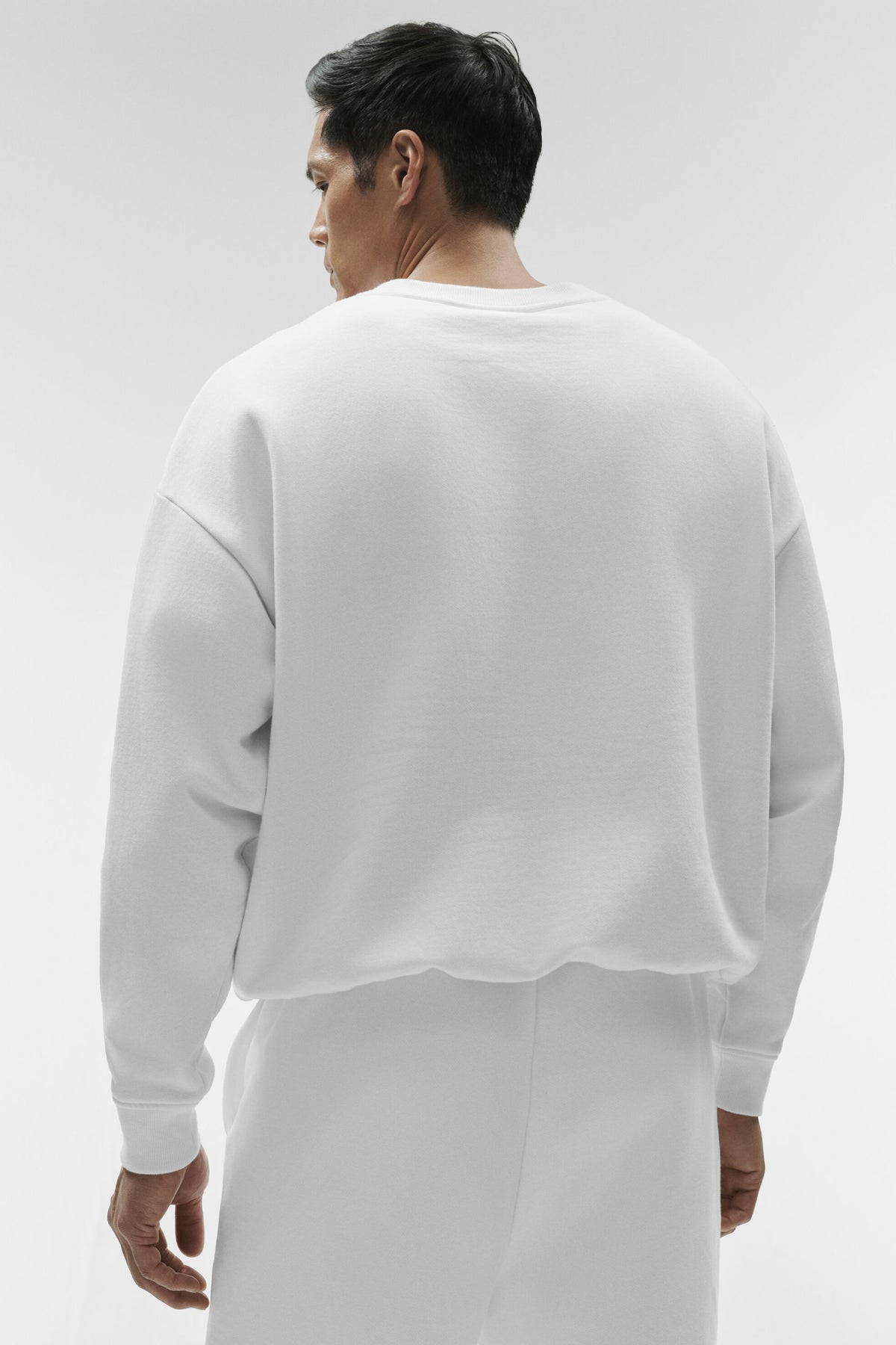Accolade Crew Neck Pullover - White--1