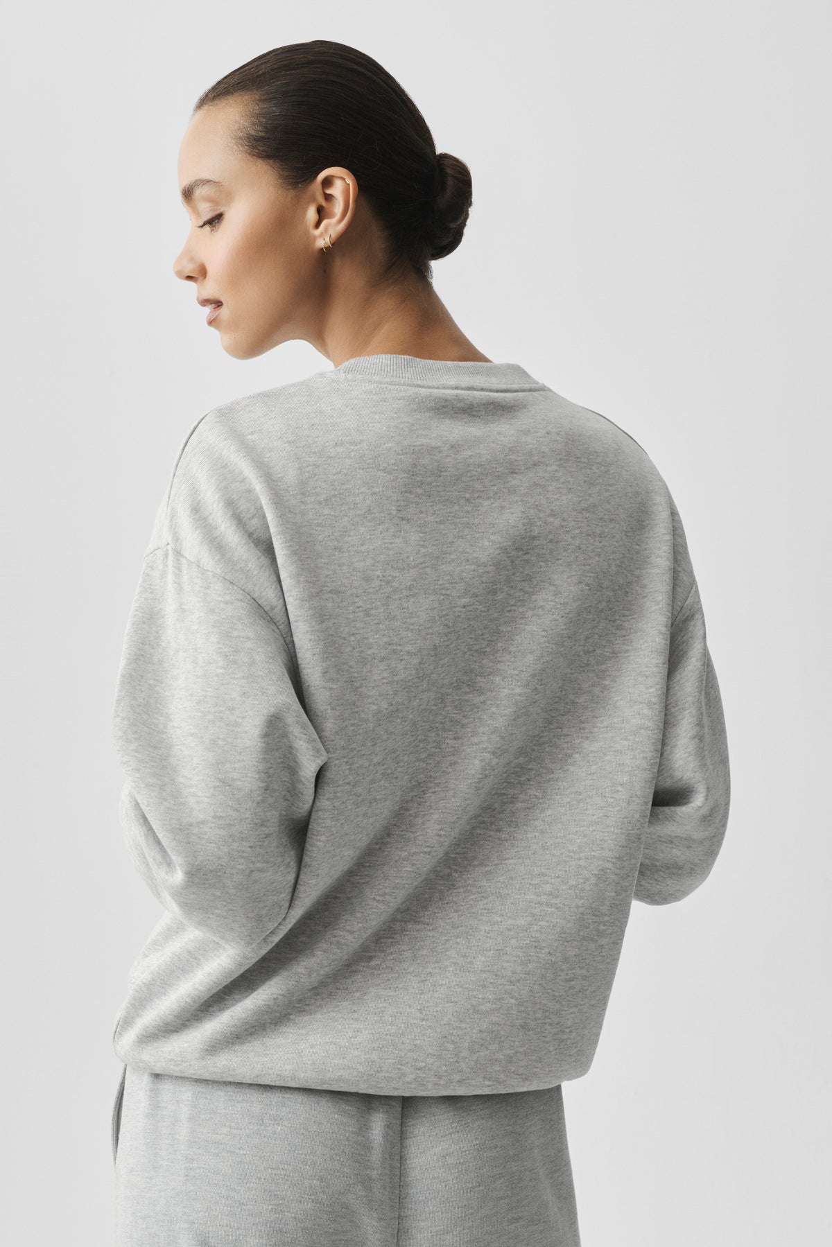 Accolade Crew Neck Pullover - Athletic Heather Grey--1