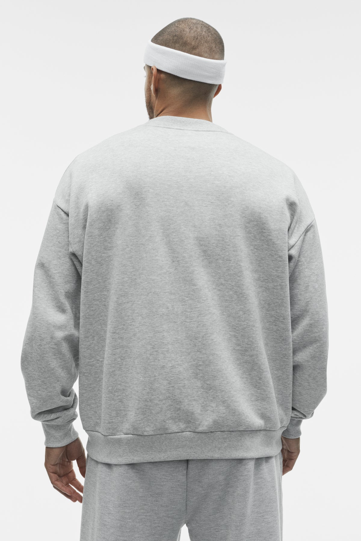 Accolade Crew Neck Pullover - Athletic Heather Grey--1