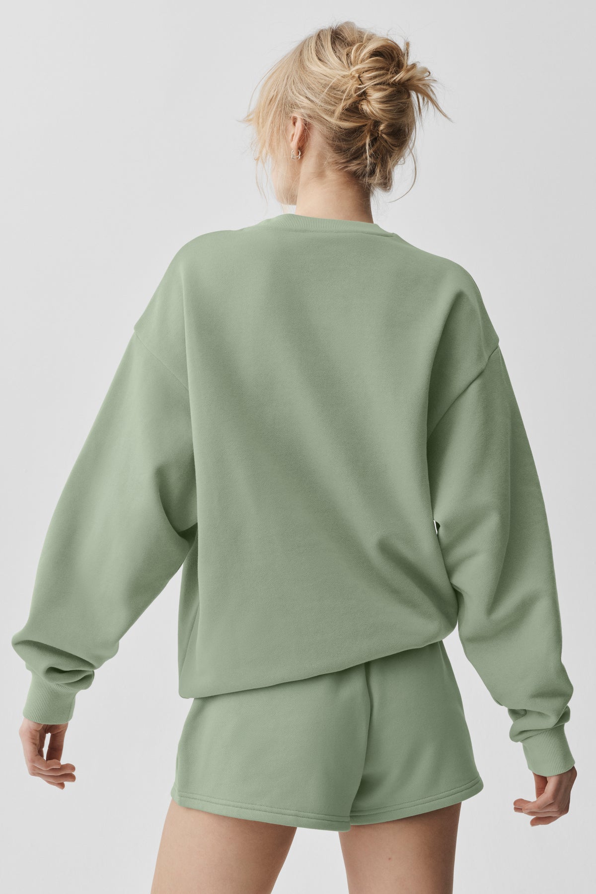 Accolade Crew Neck Pullover - Dune Grass--2