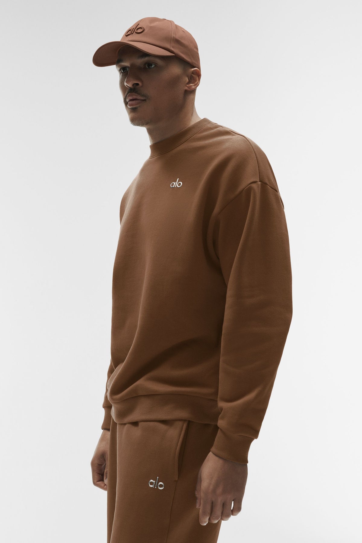 Accolade Crew Neck Pullover - Sun Kissed Brown--0