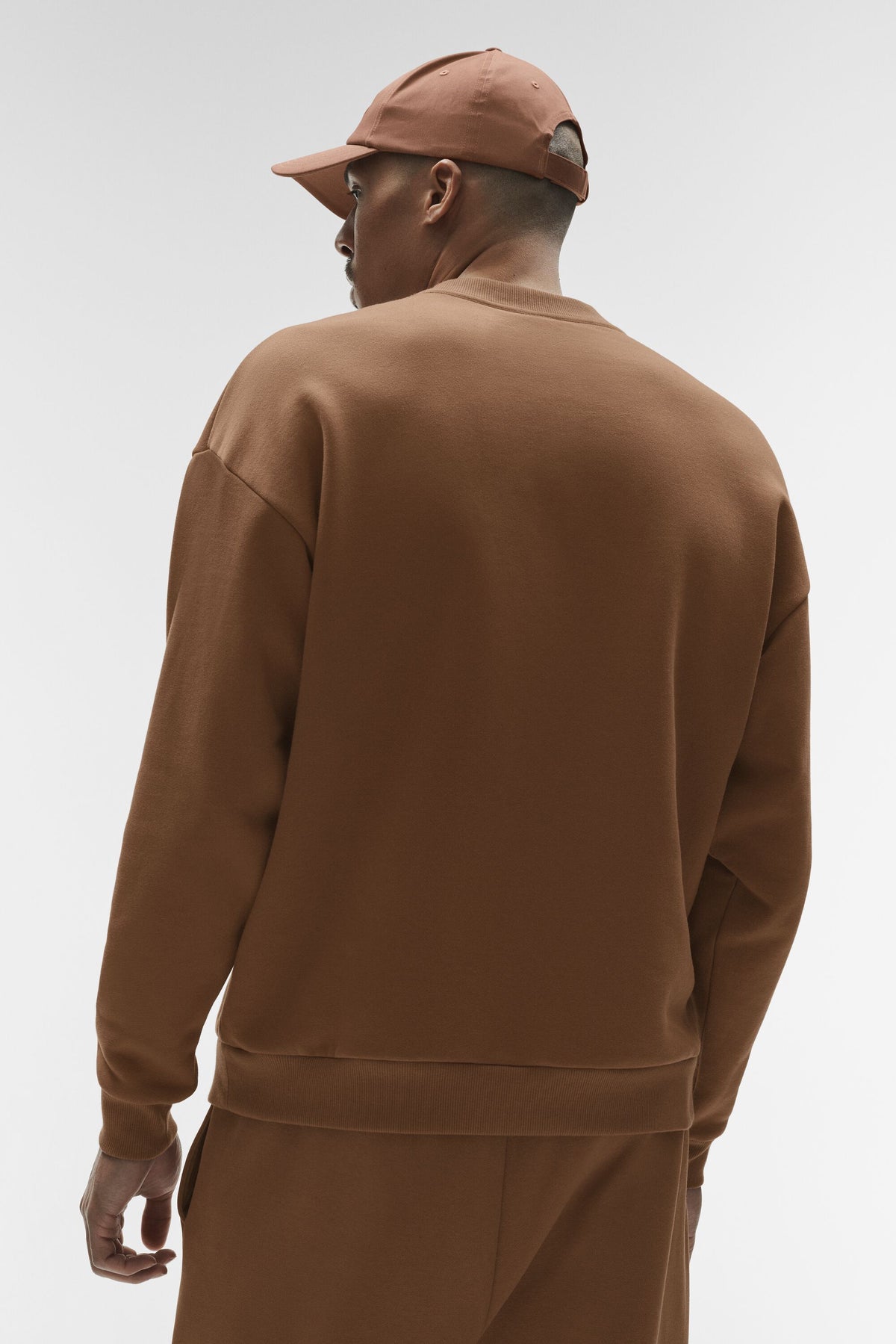 Accolade Crew Neck Pullover - Sun Kissed Brown--1