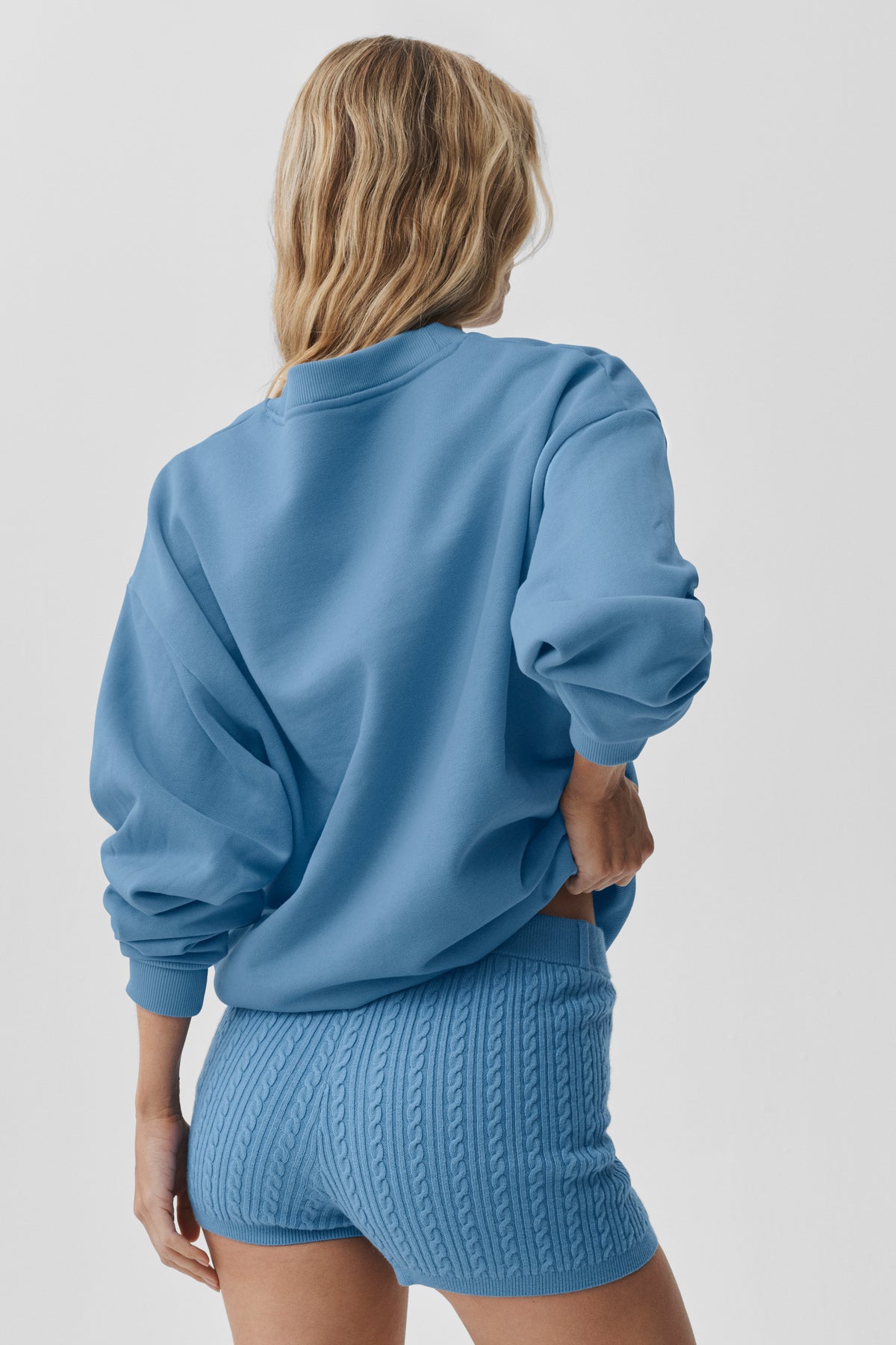 Accolade Crew Neck Pullover - California Blue--1