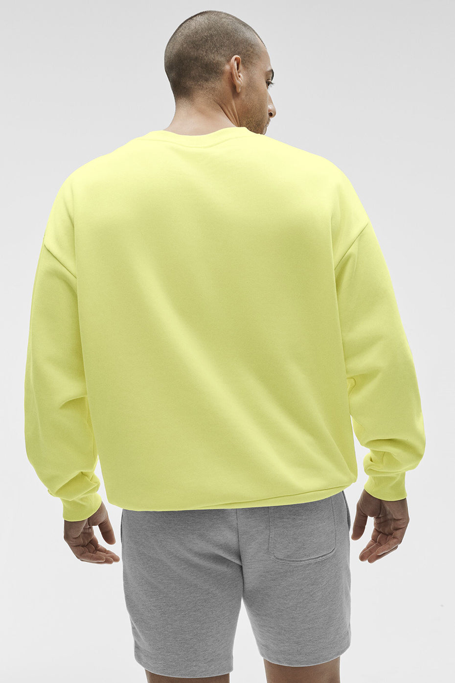 Accolade Crew Neck Pullover - Sunshine--2