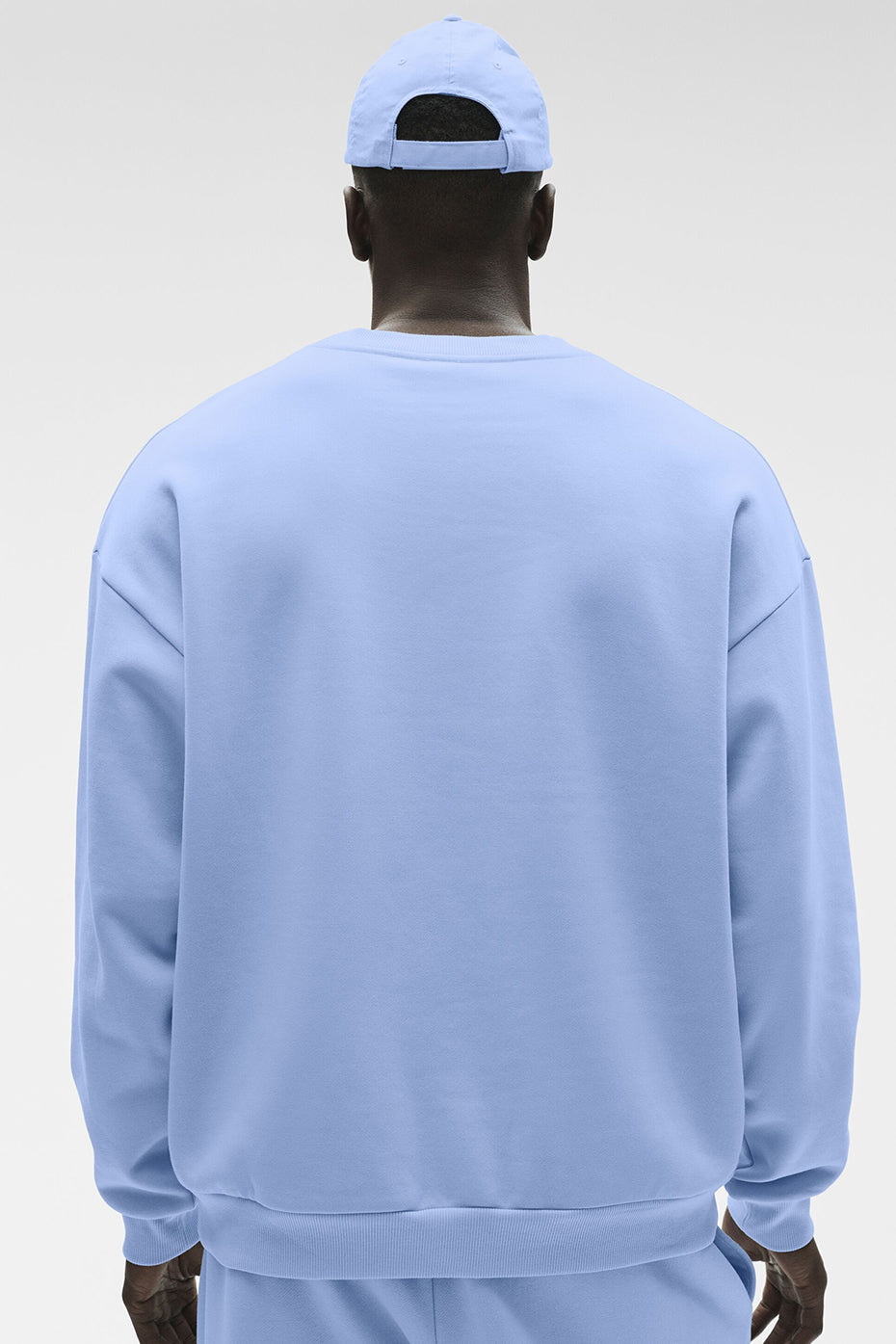 Accolade Crew Neck Pullover - Light Provence Blue--1