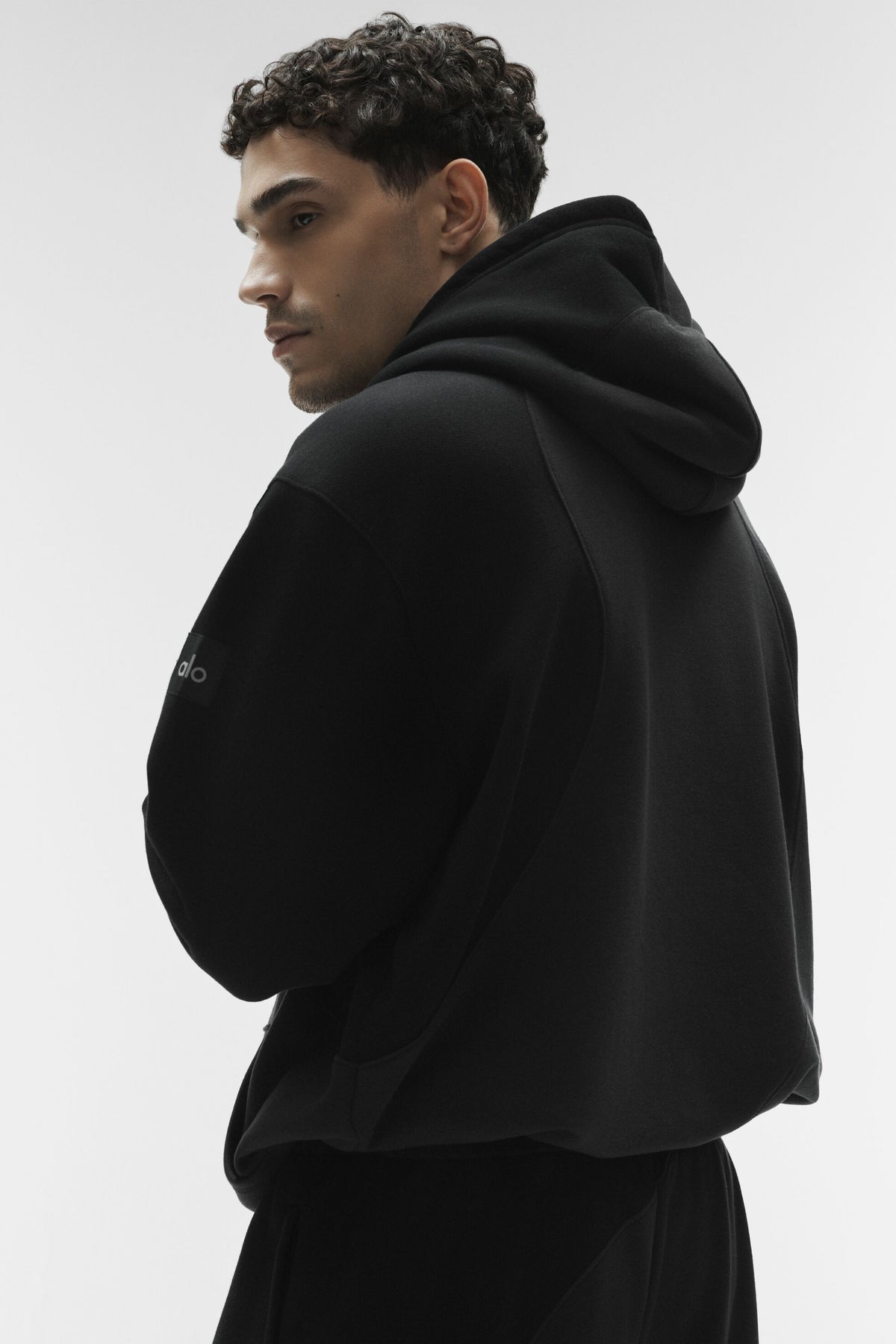 Make Waves Hoodie - Vintage Black Tonal--1