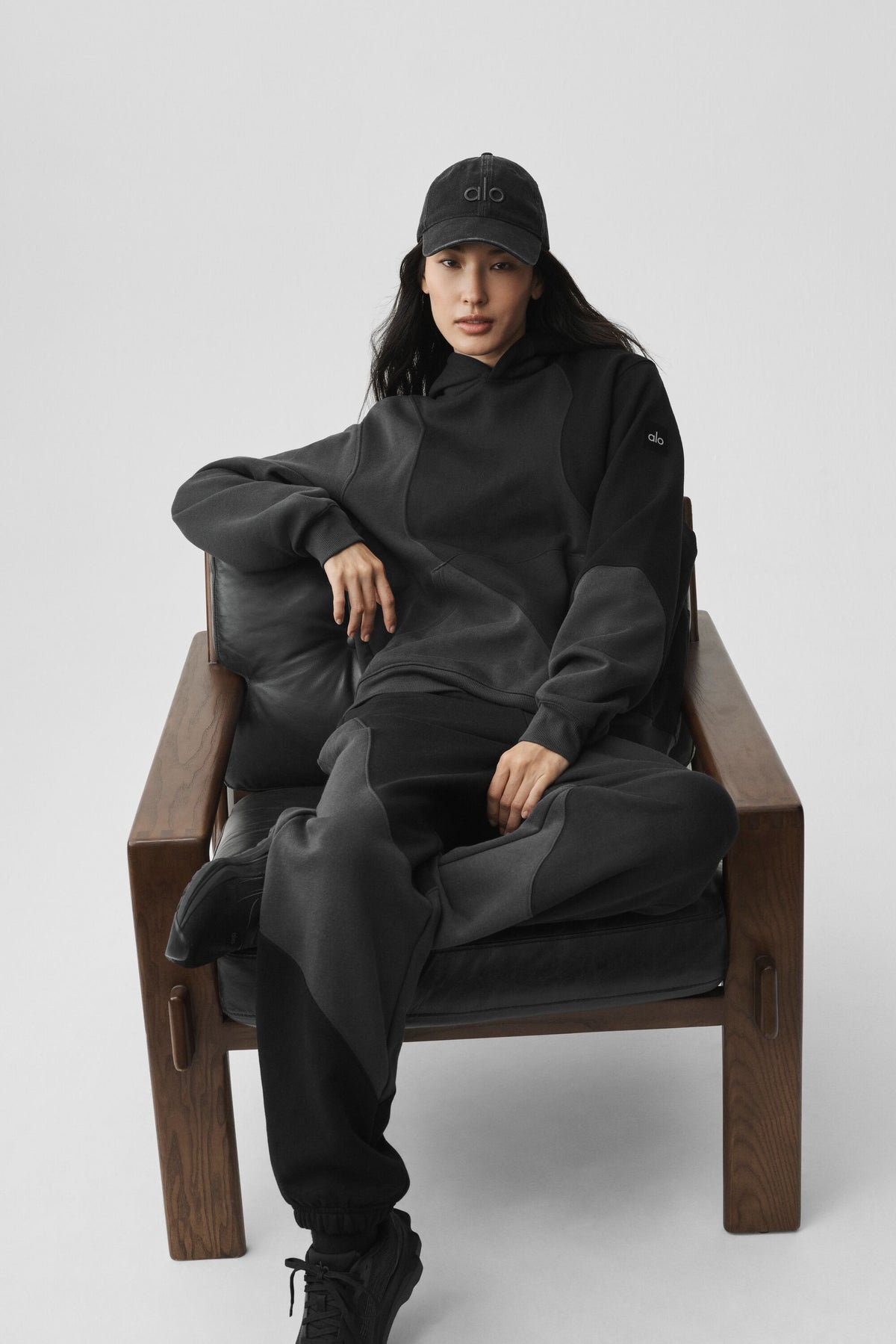 Make Waves Hoodie - Vintage Black Tonal--3