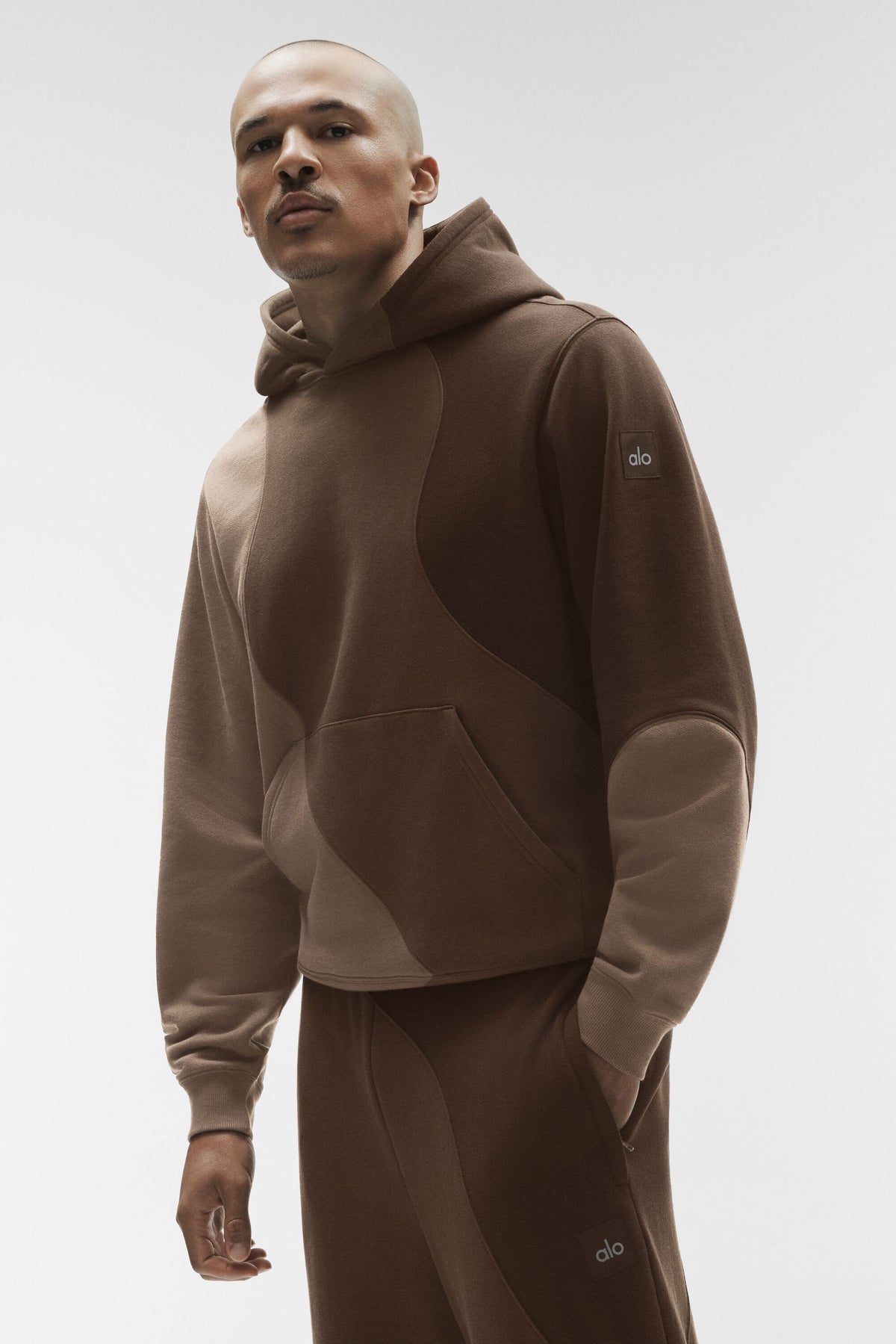 Make Waves Hoodie - Espresso Tonal--0