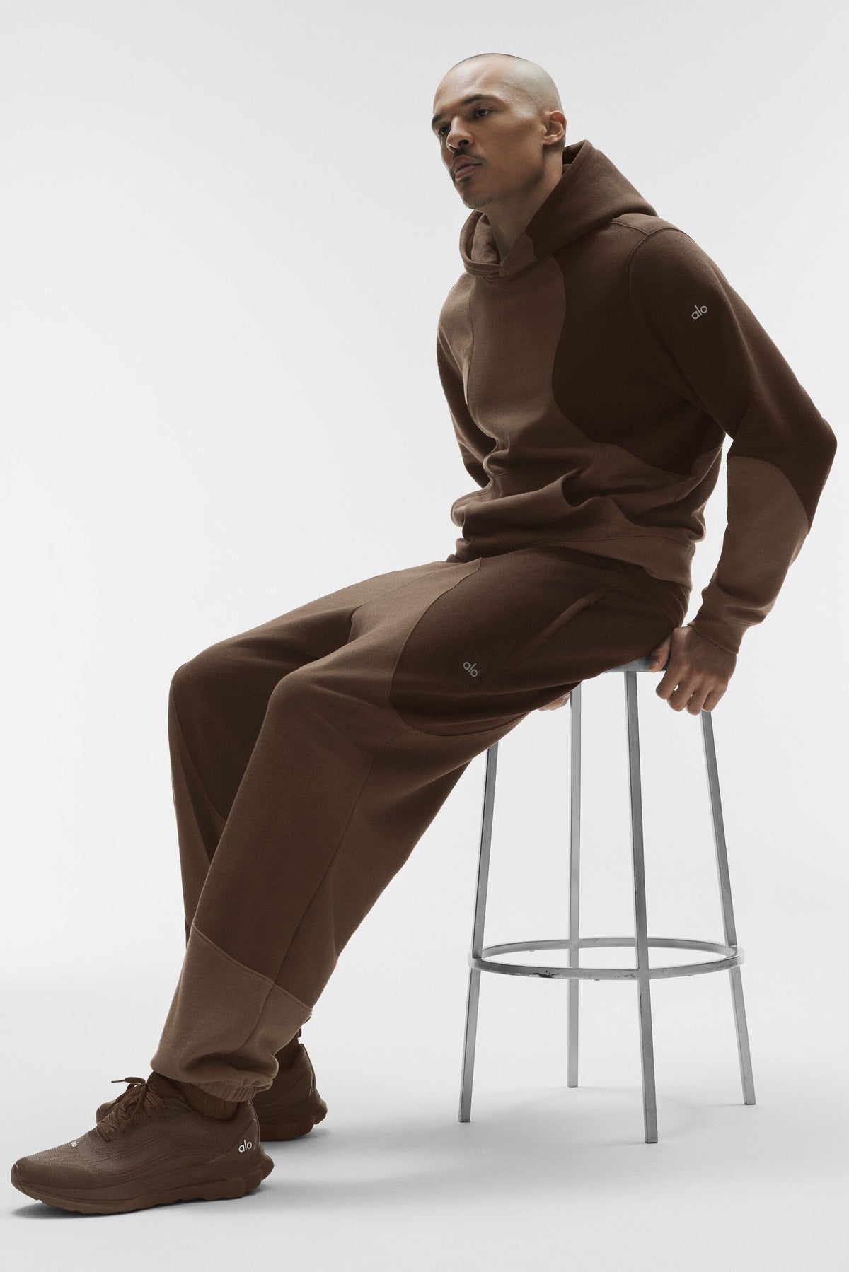 Make Waves Hoodie - Espresso Tonal--3