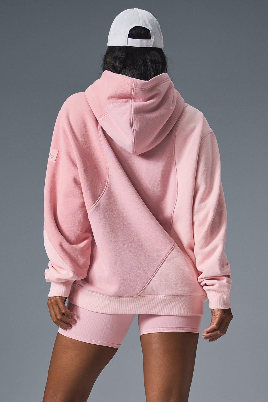 Make Waves Hoodie - Sunset Pink Tonal--1