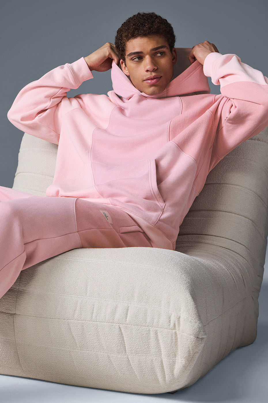 Make Waves Hoodie - Sunset Pink Tonal--3