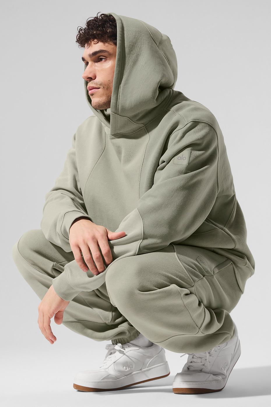 Make Waves Hoodie - Limestone Tonal--3