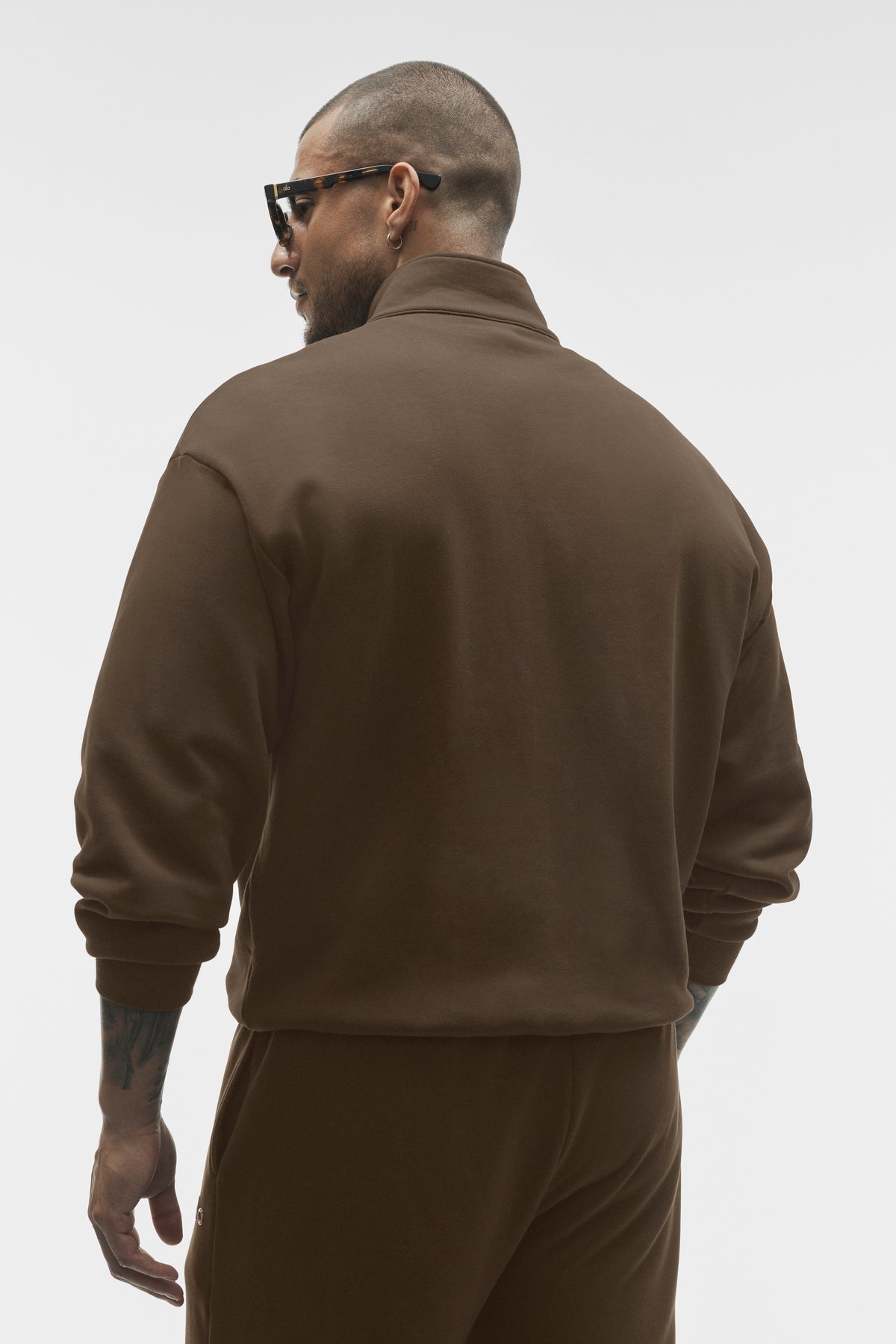 Accolade 1/4 Zip Pullover - Espresso--2