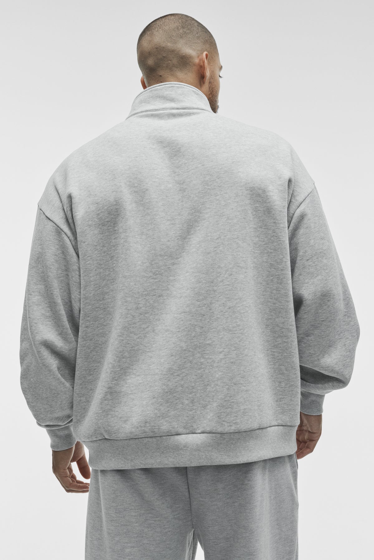 Accolade 1/4 Zip Pullover - Athletic Heather Grey--1