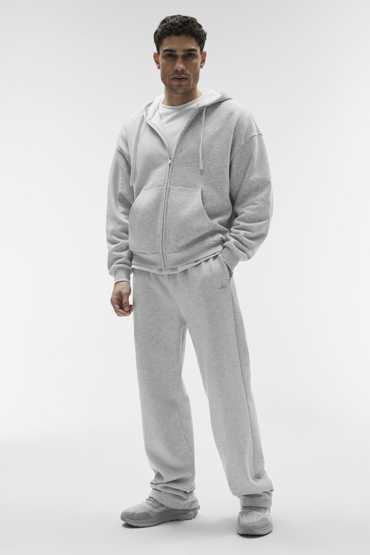 Accolade Full Zip Hoodie - Athletic Heather Grey--3