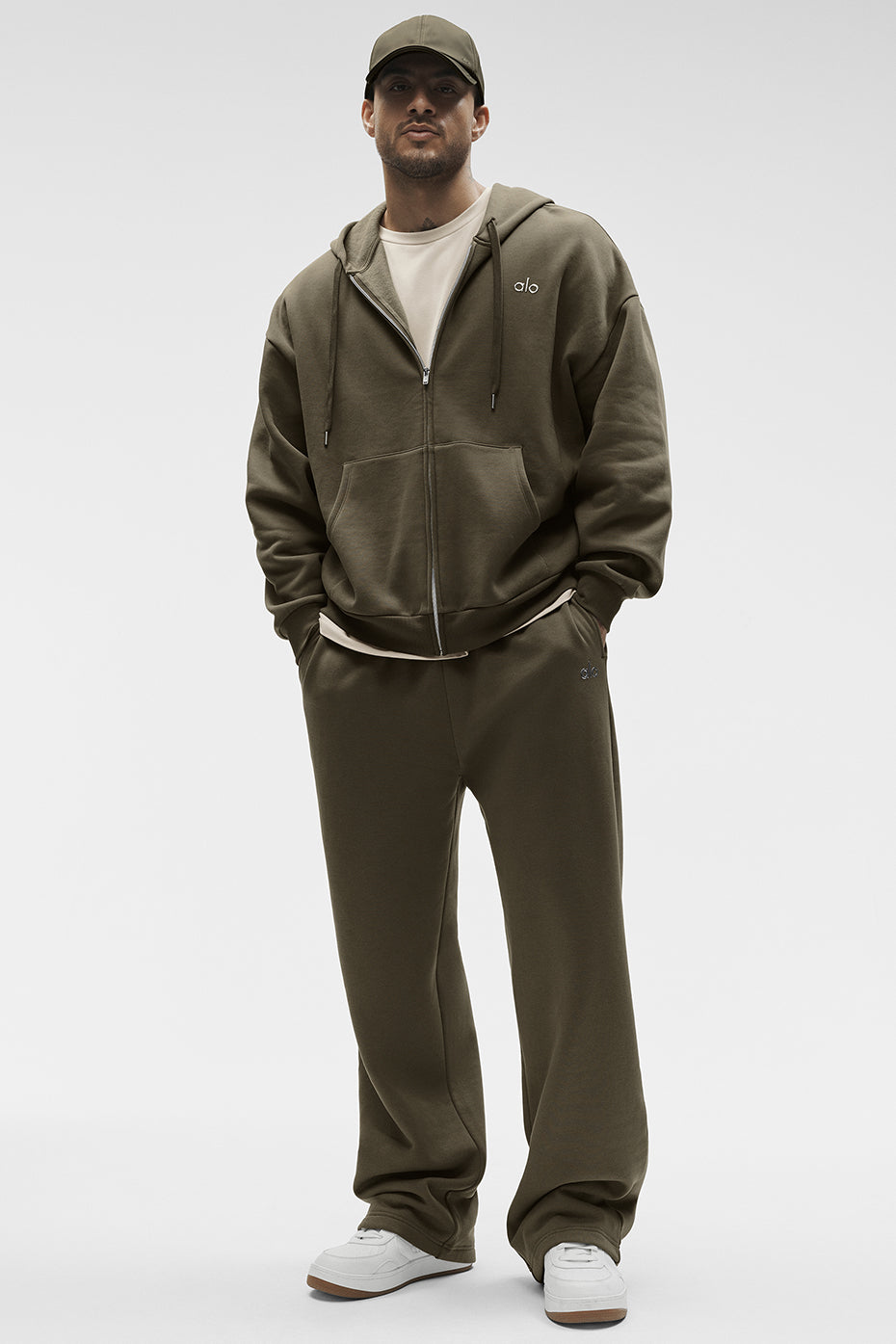 Accolade Full Zip Hoodie - Olive Tree--5