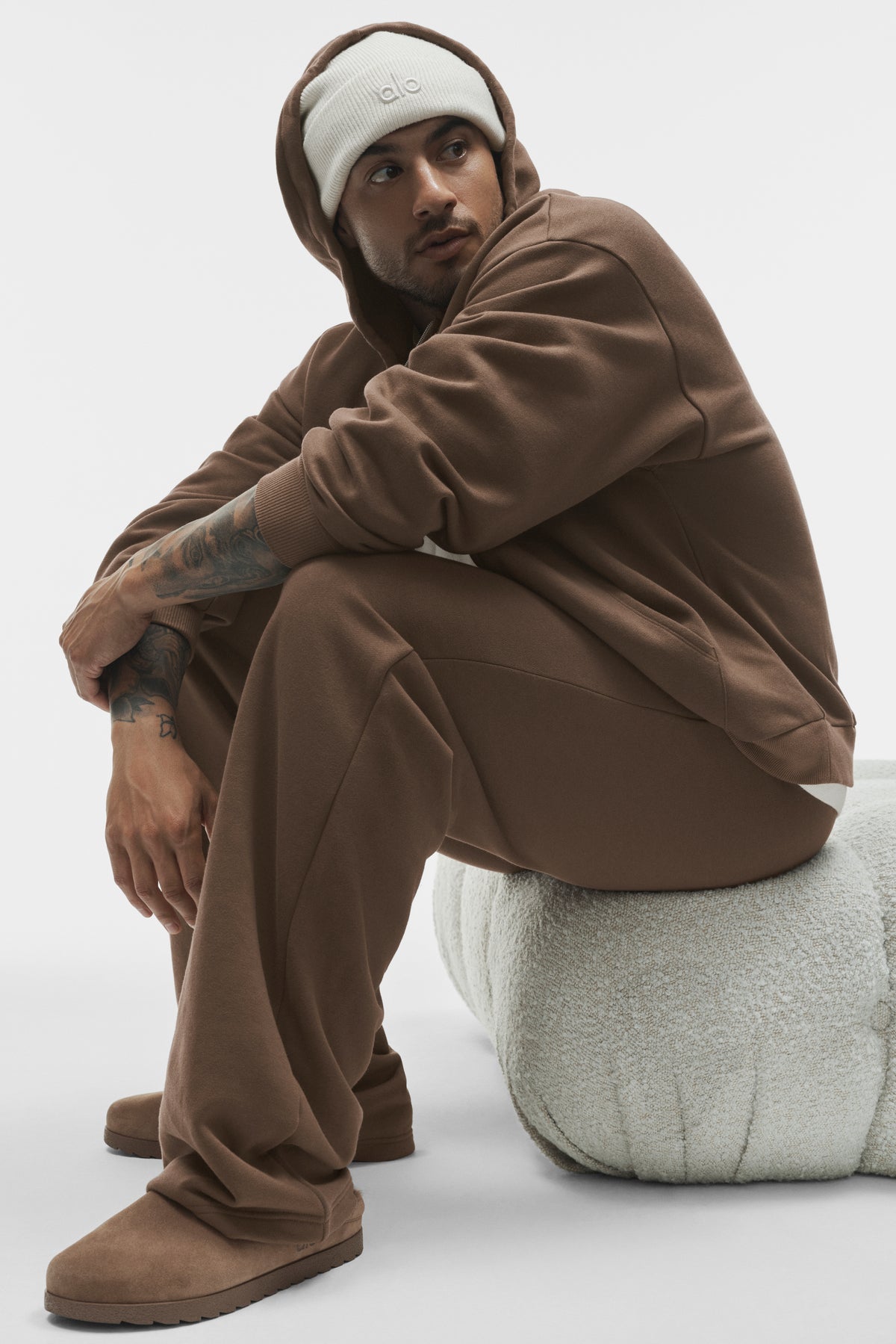 Accolade Full Zip Hoodie - Java Brown--4