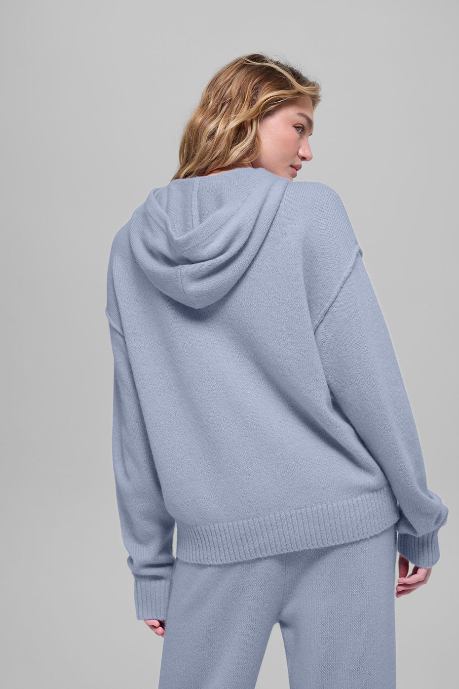 Wool Cashmere New Class Hoodie - Winter Frost--1