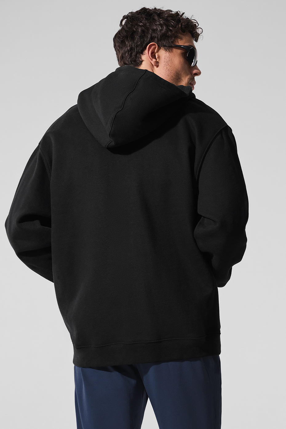 Renown Heavy Weight Full Zip Hoodie - Black--3