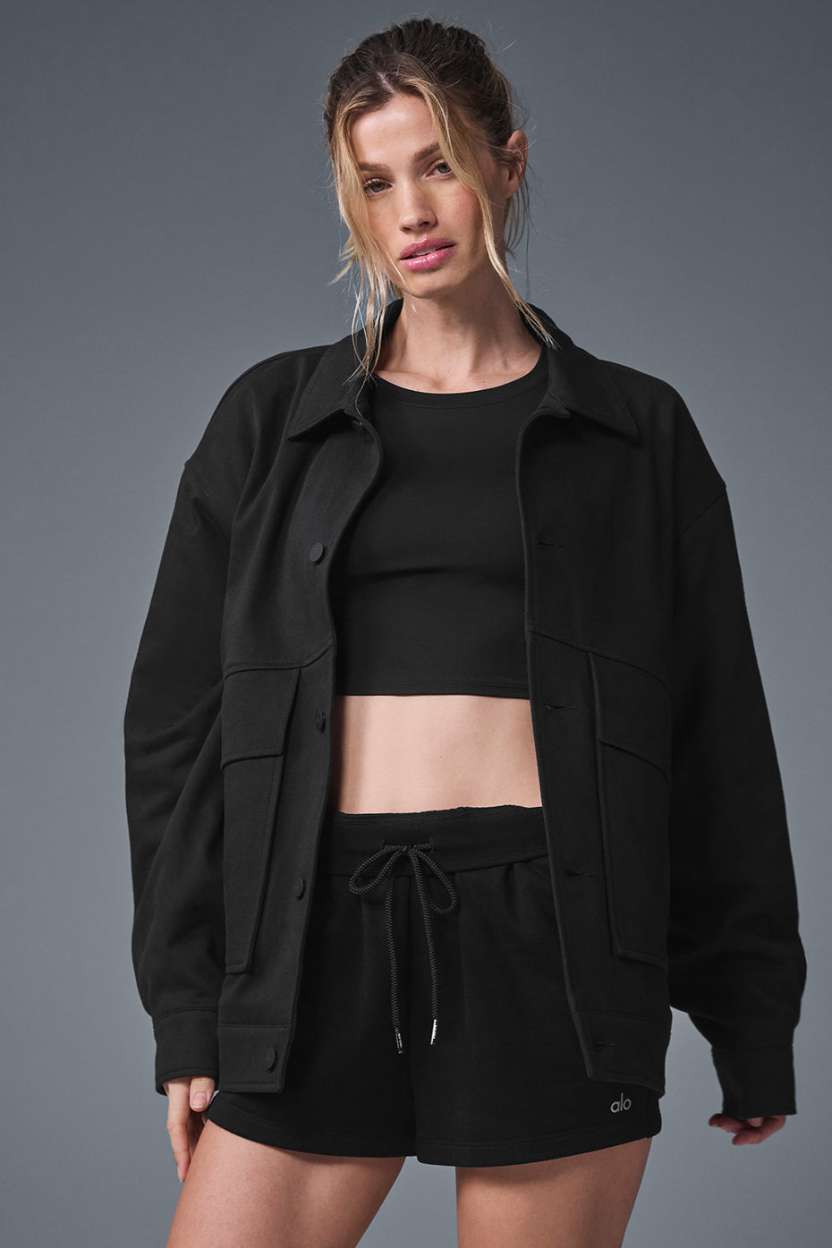 Unisex One Up Jacket - Black--0