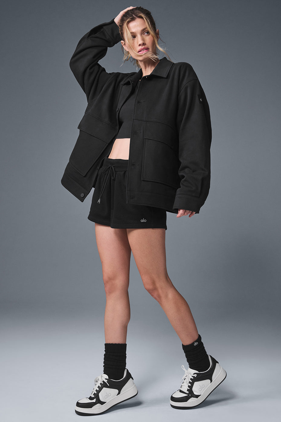 Unisex One Up Jacket - Black--2