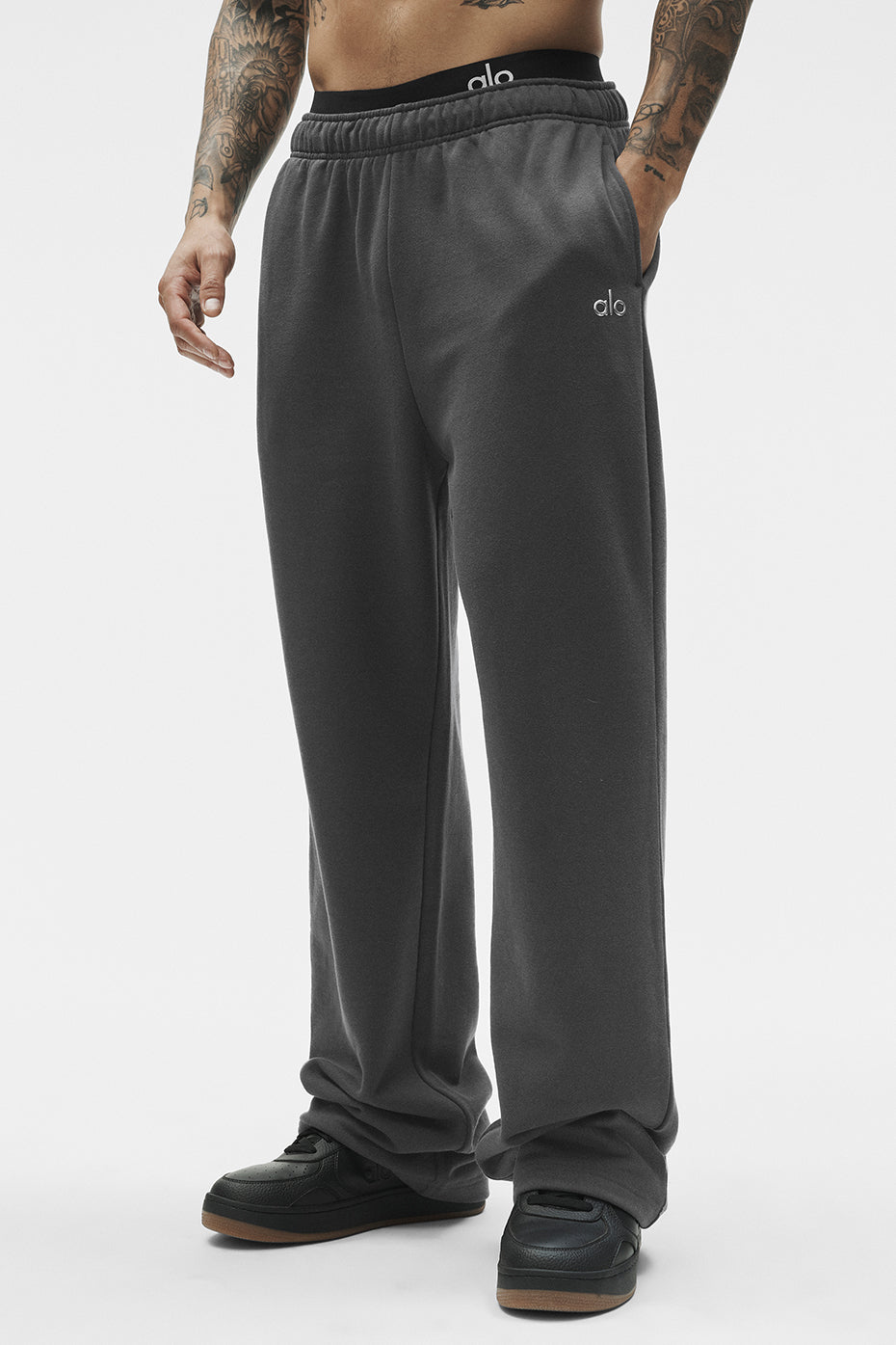 Accolade Straight Leg Sweatpant - Anthracite--2