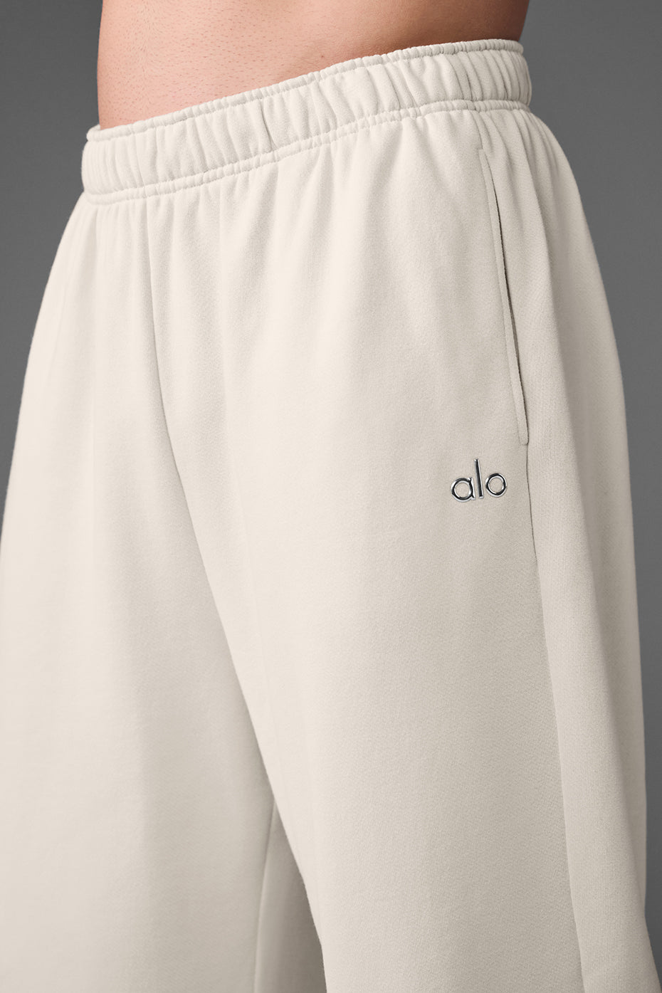 Accolade Straight Leg Sweatpant - Bone--1
