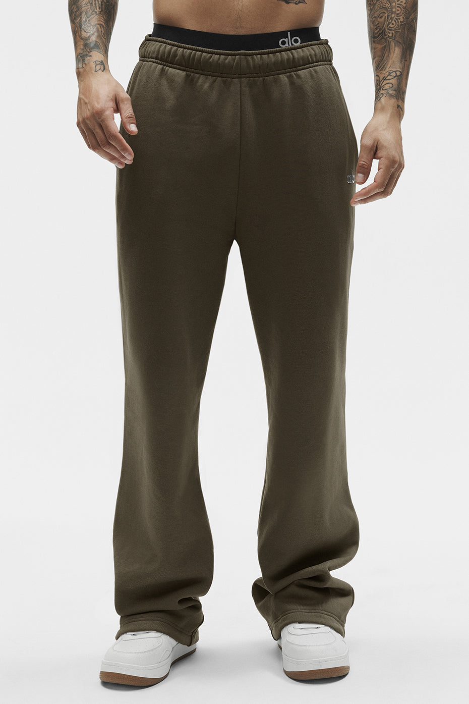 Accolade Straight Leg Sweatpant - Olive Tree--1