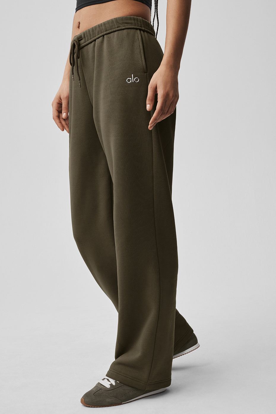 Accolade Straight Leg Sweatpant - Olive Tree--3